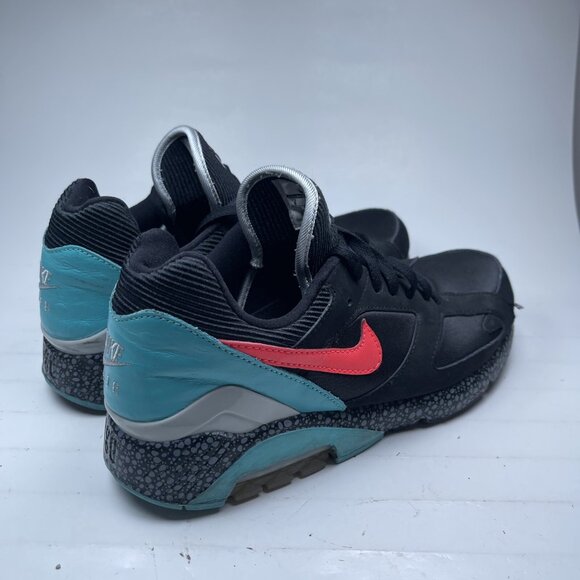 Nike air max 180 black/laser crimson-dusty cactus Safari 2014 Size 8 US - Picture 2 of 16